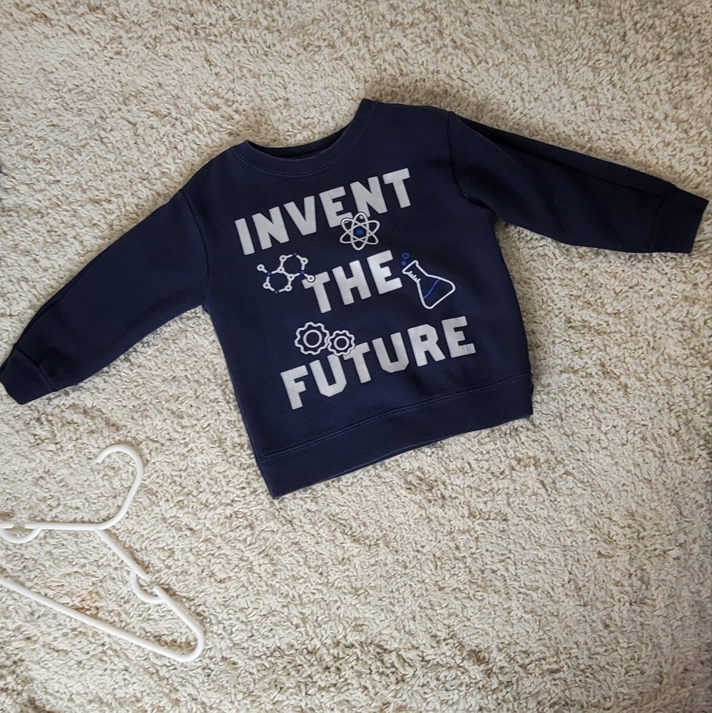 Garaminals toddler sweatshirt in blue, size 2T